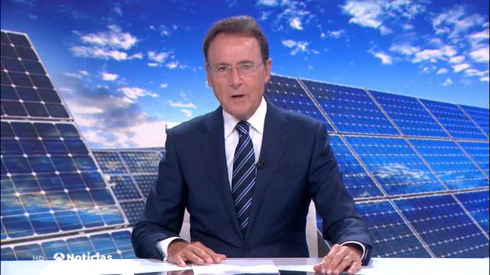 Antena 3 Noticias presenta un reportaje sobre energía solar